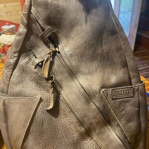 Bed Stu Leather backpack or shoulder bag with lots of storage